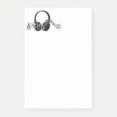 Musiknoten Notizen abschicken (Vorderseite)