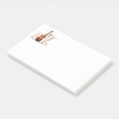 Musiknoten Notizen abschicken (angewinkelt)