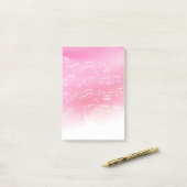 Musiknoten Notizen abschicken (Auf Schreibtisch)