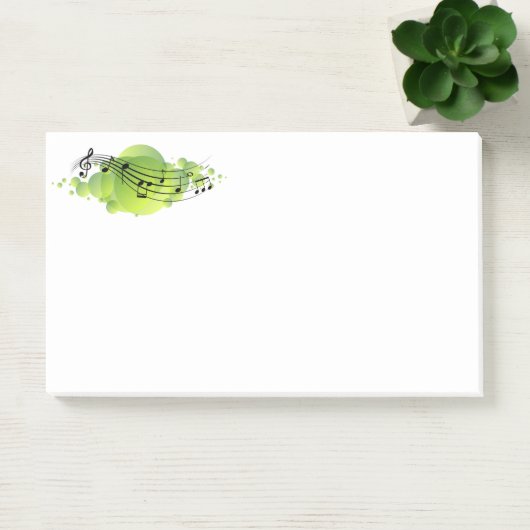 Musiknoten Notizen abschicken (Büro)