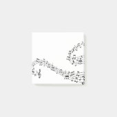 Musiknoten Notizen abschicken (Vorderseite)