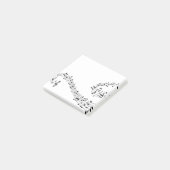 Musiknoten Notizen abschicken (angewinkelt)