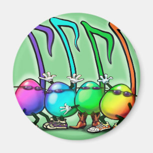 Musiknoten Party Magnet