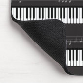 Musiknoten-Personal-Tastatur-oder Mousepad (Ecke)