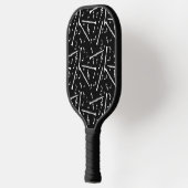 Musiknoten Pickleball Schläger (Links)