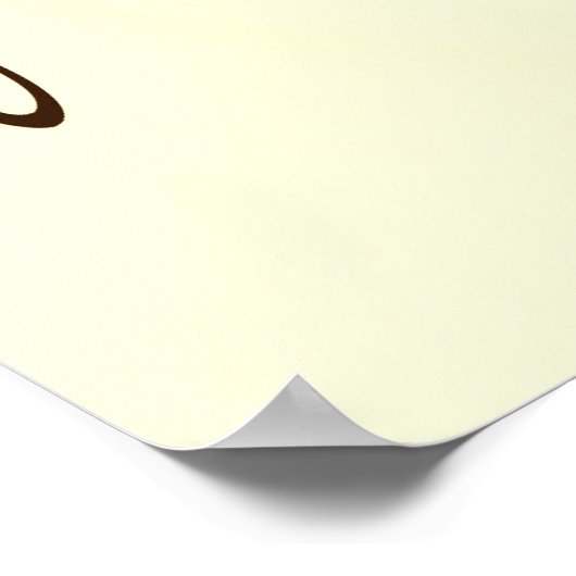 Musiknoten Poster (Ecke)