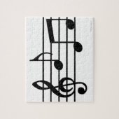 Musiknoten Puzzle (Vertikal)