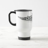 Musiknoten Reisebecher (Links)