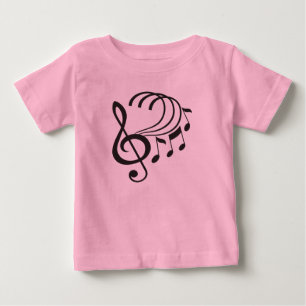 Musiknoten-RüscheTutu Baby T-shirt