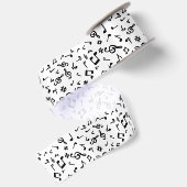 Musiknoten Satinband (Rückseite)