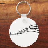 Musiknoten Schlüsselanhänger (Vorderseite)