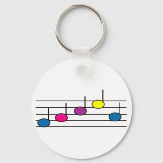 Musiknoten Schlüsselkette Schlüsselanhänger