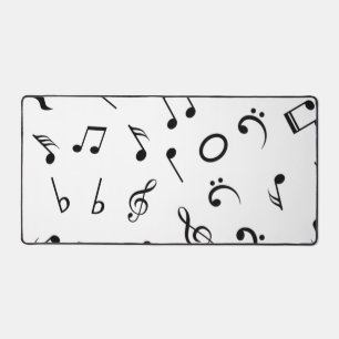 Musiknoten Schreibtischunterlage