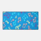 Musiknoten Schreibtischunterlage (Vorderseite)