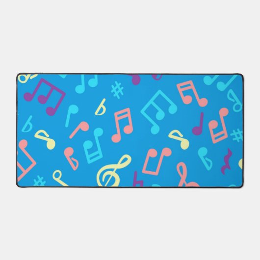 Musiknoten Schreibtischunterlage (Vorderseite)
