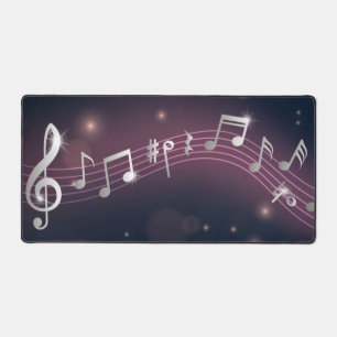 Musiknoten Schreibtischunterlage