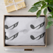 Musiknoten Seidenpapier (Geschenk)