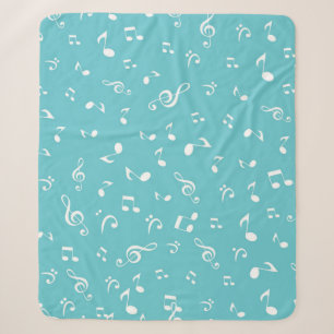 Musiknoten Sherpadecke