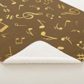 Musiknoten Sherpadecke (3/4)