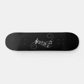 Musiknoten Skateboard (Horizontal)