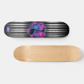 Musiknoten Skateboard (Horizontal)