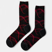 Musiknoten Socken (Linkes Detail)