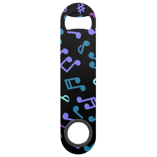 Musiknoten Speed Flaschenöffner (Vorderseite)