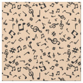 Musiknoten Stoff (Nahaufnahme)