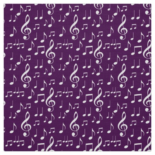 Musiknoten Stoff (Muster)