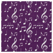 Musiknoten Stoff (Nahaufnahme)