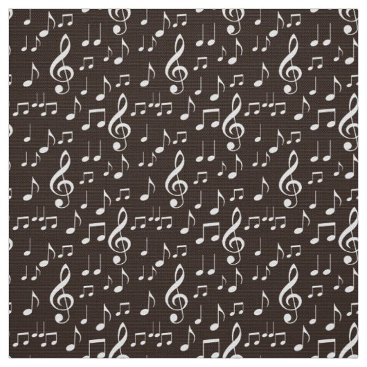 Musiknoten Stoff (Muster)