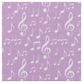 Musiknoten Stoff (Nahaufnahme)