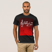 Musiknoten T-Shirt (Vorne ganz)