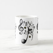 Musiknoten Tasse (Mittel)