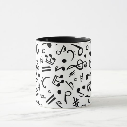 Musiknoten Tasse (Zentrum)