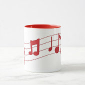 Musiknoten Tasse (Zentrum)