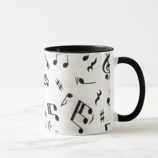 Musiknoten-Tasse Tasse