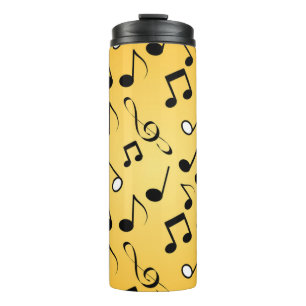 Musiknoten Thermosbecher