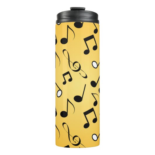 Musiknoten Thermosbecher (Vorderseite)