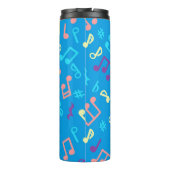 Musiknoten Thermosbecher (Rückseite)