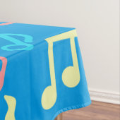 Musiknoten Tischdecke (Beispiel)