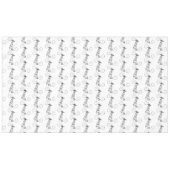 Musiknoten Tischdecke (Vorderseite (Horizontal))