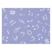 Musiknoten Tischdecke (Vorderseite (Horizontal))
