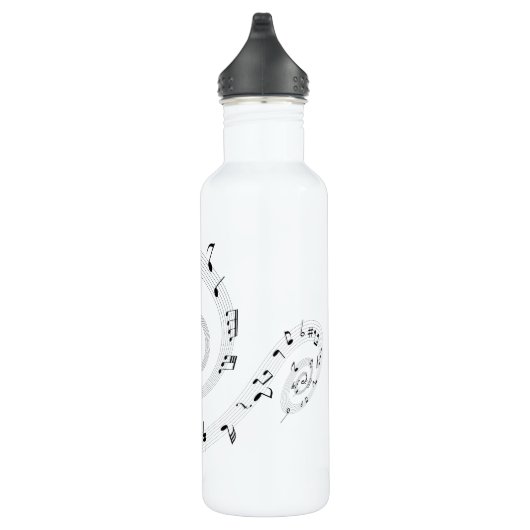 Musiknoten Trinkflasche (Rechts)