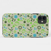 Musiknoten und Clefs Case-Mate iPhone Hülle (Rückseite (Horizontal))