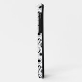 Musiknoten und Clefs Case-Mate iPhone Hülle (Hinten/Links)