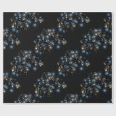 Musiknoten und Urlaubslicht Geschenkpapier (Flach)