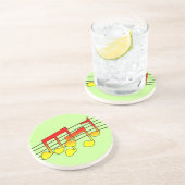 Musiknoten Untersetzer (Seite)