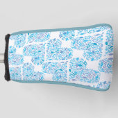 Musiknoten Vertikale Streifen Golf Headcover (Vorderseite)