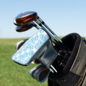 Musiknoten Vertikale Streifen Golf Headcover (In Situ)